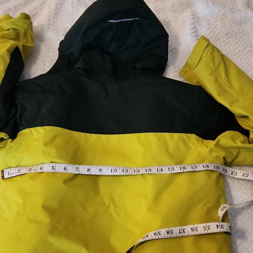 Columbia Kids' Yellow and Black Hooded Snow Boarders Jacket Size L